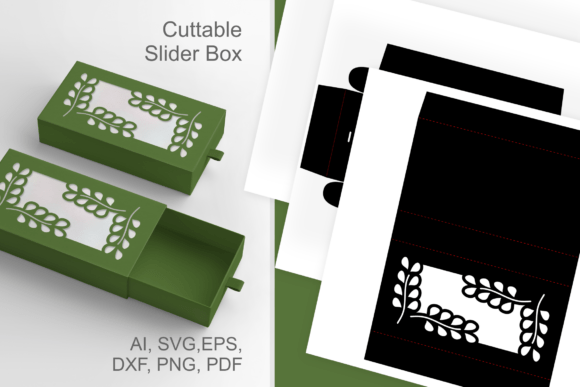 Double Herb Corner 3D SVG: A Fall Packaging Gem