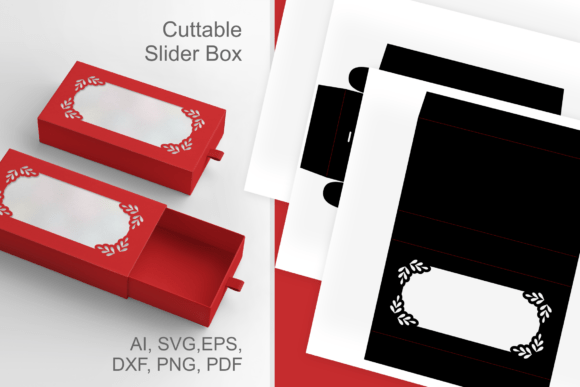 Festive Frame Cutout: A 3D SVG for Elegant Objects