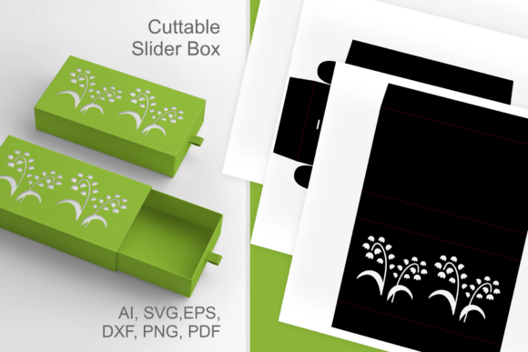 Lilies of the Valley 3D SVG Gift Boxes: A Designer's Review