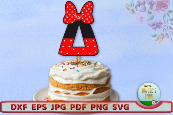 Polka-dot Monogram Greek Letter Delta: A 3D SVG for Birthdays