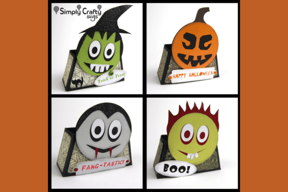 Smiley Halloween Treat Box Set: A 3D SVG Delight